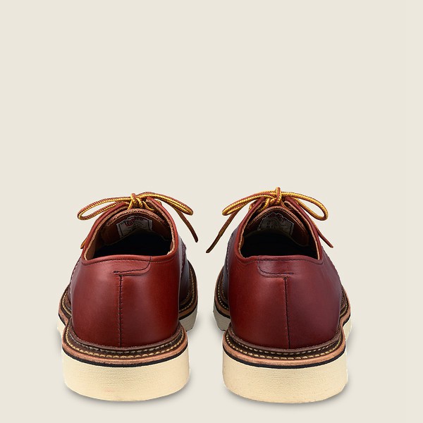 Red Wing Oxford Erkek - Classic - Russet Portage Deri - Bordo - 37LKSDEMN